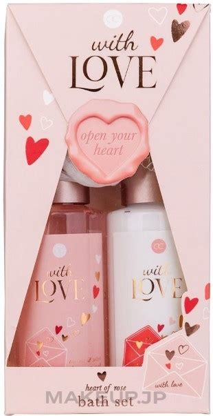 Accentra With Love Bath Care Set Sh Gel Ml B Lot Ml Set