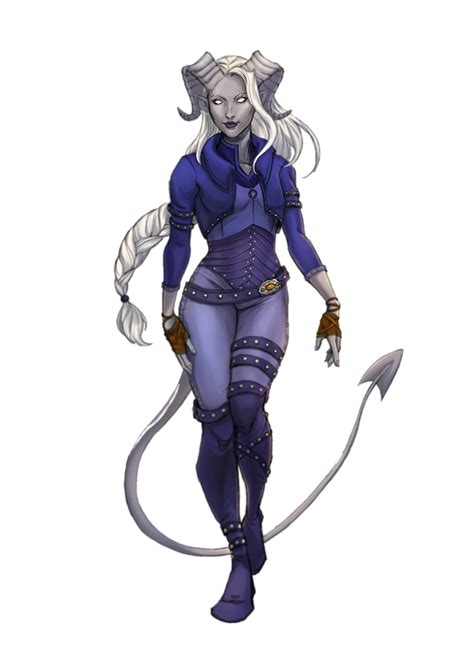 Female Tiefling Rogue Pathfinder PFRPG DND D D 3 5 5th Ed D20 Fantasy