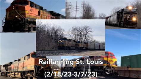 Railfanning Around St Louis 2 18 3 7 YouTube