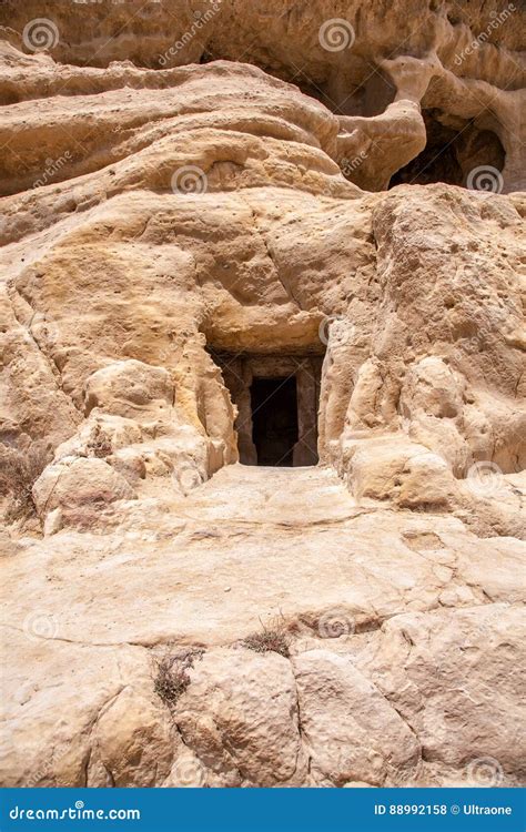 Matala Caves, Crete Island, Greece Stock Photo - Image of cave, brown: 88992158