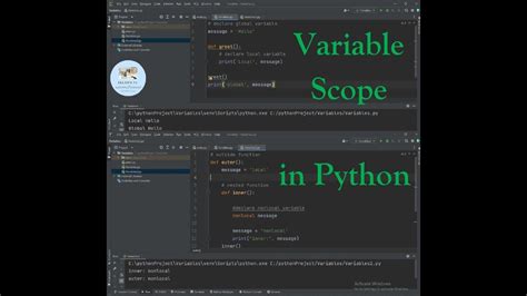 Python Tutorial 8 Variable Scope In Python YouTube