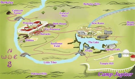 Camp Jupiter map by PocketFairyChibi on deviantART | Camp jupiter ...