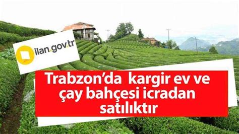 Trabzon Arsin Il Esinde Kargir Ev Ve Bah Esi Icradan Sat L Kt R