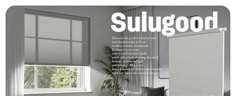 Amazon Sulugood No Drill No Tools Light Filtering Cellular Shades