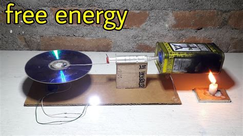 Free Energy Steam Engine How To Make Science Project Youtube