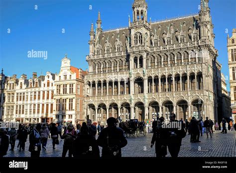 Bruessel Belgien Das Maison Du Roi Mit Dem Stadtmuseum