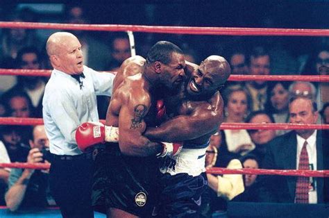 Se Cumplen A Os De La Mordida De Mike Tyson A Evander Holyfield