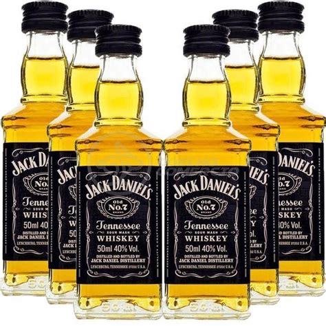 Kit Padrinhos Casamento Miniatura Whisky Jack Daniels Ml No Shoptime