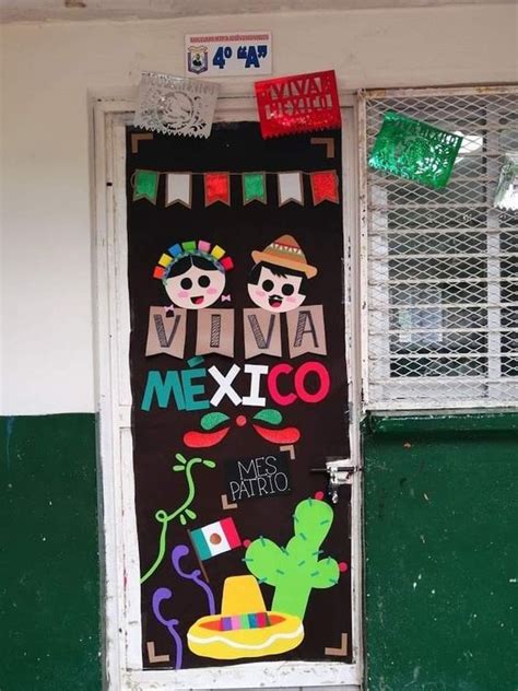 Puertas Escolares En Septiembre Dise Os Muy Mexicanos Que Te Enca