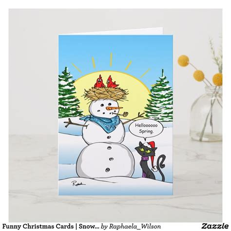 a card with a snowman saying happy holidays