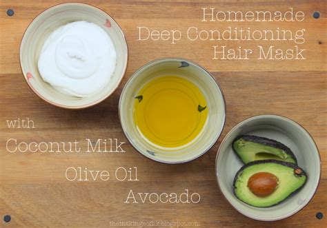 The Makings Of Nk Diy Hair Mask Avocado Coconut Milk Olive Oil