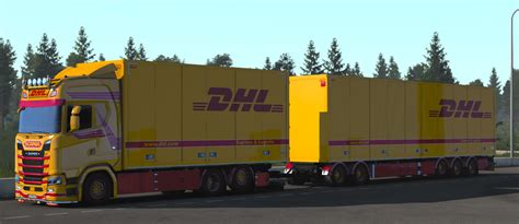 Dhl Tandem V Reworked Ets Mods Euro Truck Simulator Mods