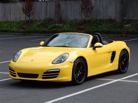 Yellow Porsche Boxster For Sale Used Cars On Buysellsearch