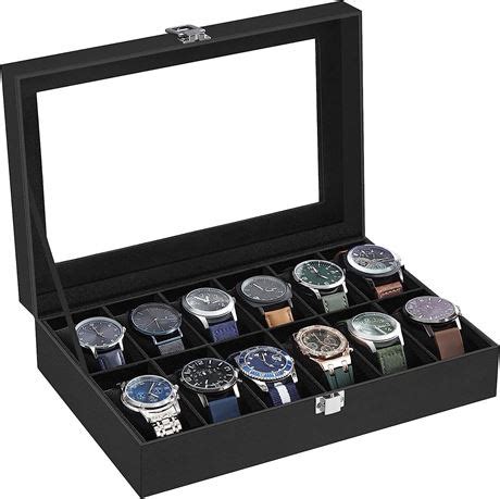 Liquidationmania Online Auctions Store Songmics 12 Slot Watch Box