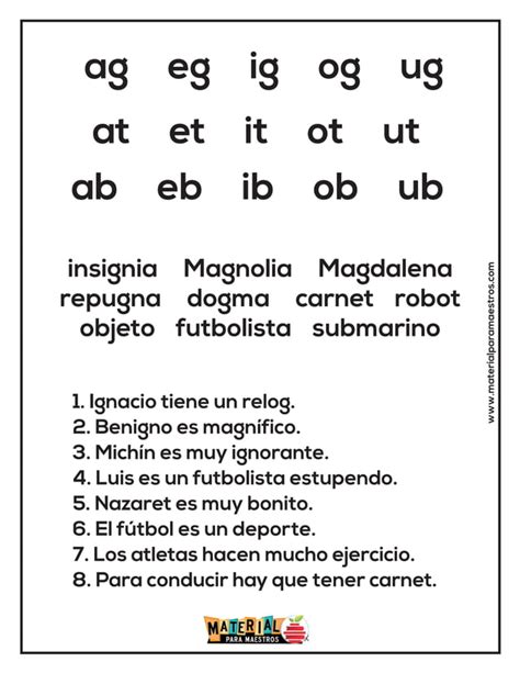 Cuadernillo De Las Silabas Inversas Pdf