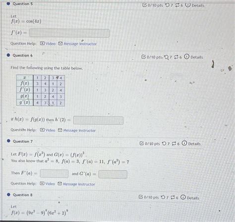 Solved If F X X2 3x 7 3 5x2−6 Then You Do Not Need To