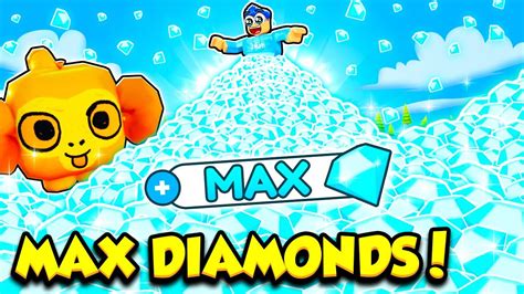 Getting MAX DIAMONDS In Pet Simulator X YouTube