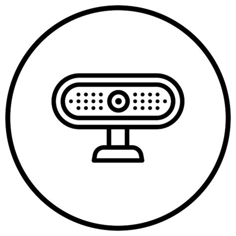 Premium Vector Webcam Vector Icon Design Illustration