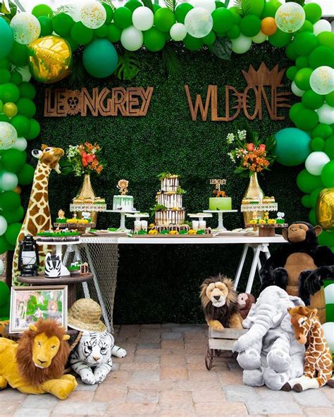 Karas Party Ideas Safari Wild One Birthday Party Karas Party Ideas