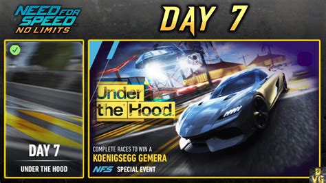 NFS No Limits Koenigsegg Gemera Day 7 WINNING Under The Hood