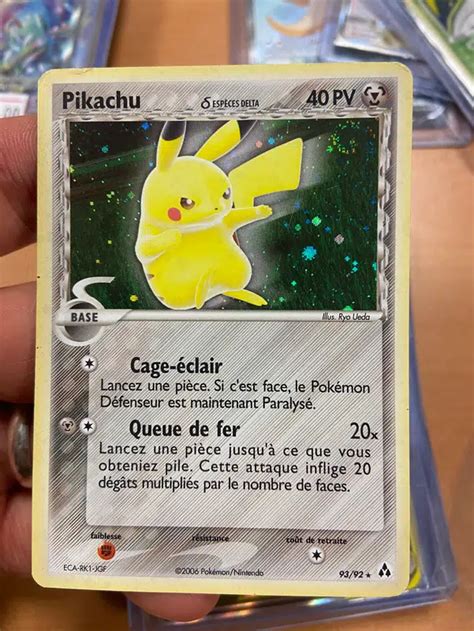 Voggt Buy Pikachu Espece Delta Holo 93 92