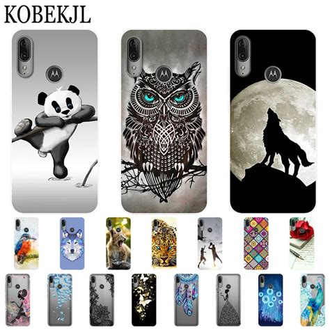 Moto E6 Plus Case Soft Cartoon Tpu Silicone Back Cover Phone Case For Motorola Moto E6 Plus E 6