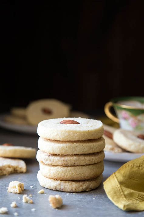 Almond Shortbread Cookies Wild Wild Whisk