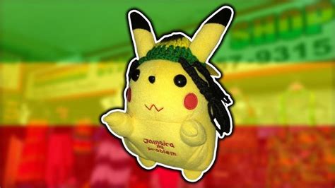 The Legend Of The Jamaican Pikachu Plush Bootleg Pokémon Toys