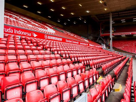 Anfield Stadium Liverpool Uk Editorial Stock Image Image Of Sport