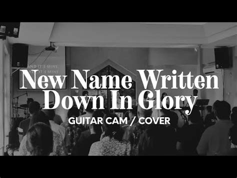 New Name Written Down In Glory Cover Charity Gale Youtube