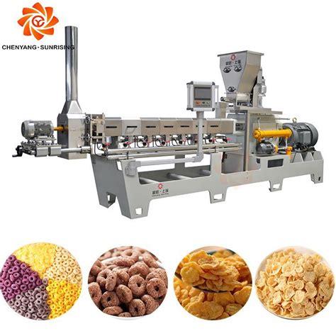 Automatic Breakfast Cereals Making Machine Grain Product Processing