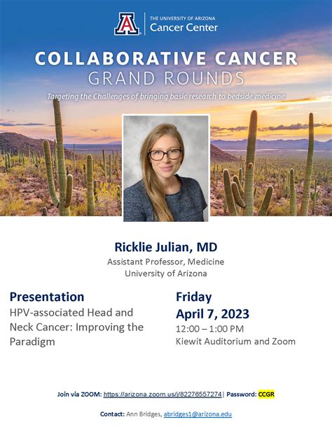 Collaborative Cancer Grand Rounds Cancer Center