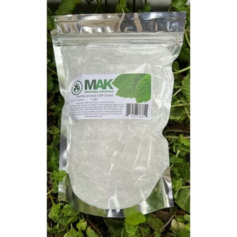 Menthol Crystals 100 Pure Organic Natural Wholesale 1 Oz 25 Lb Food Grade 1 Lb