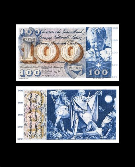 Banknoten Schweiz Serie Komplett Teilig Reproduktion Kaufen Auf