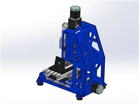 数控雕刻机三维模型3d模型下载三维模型solidworks模型 制造云 产品模型