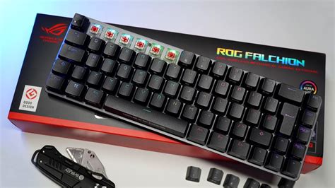 Unboxing Asus Rog Falchion Compact Wireless Mechanical Gaming Keyboard