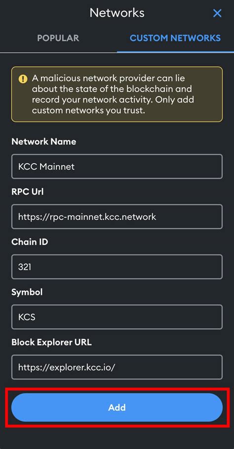 How To Add Kcc Network To Metamask Easily Isitcrypto