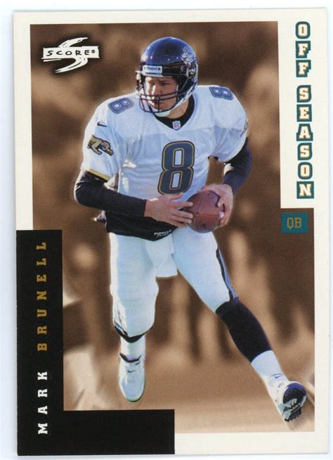 Score Mark Brunell Card Ebay