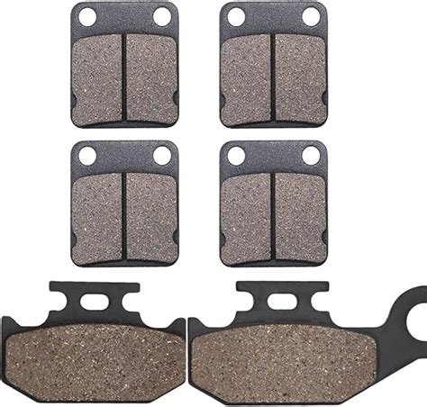 Amazon Cyleto Front And Rear Brake Pads For Yamaha Yfm Grizzly