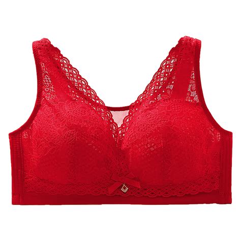 Jsaierl Womens Lace Bras No Wire Support T Shirt Bras Seamless Full