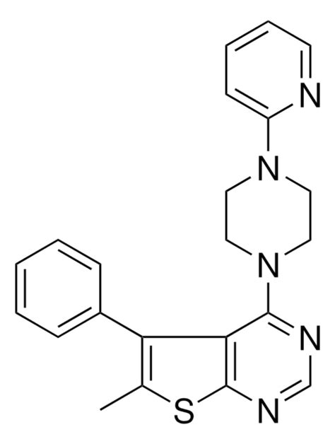 Methyl Phenyl Pyridinyl Piperazinyl Thieno D