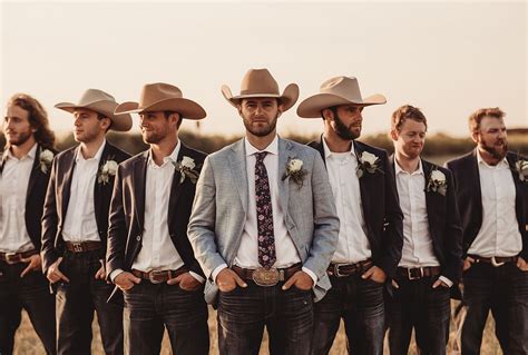 Modern Cowboy Styles Western Weddings Native Roaming Photography In