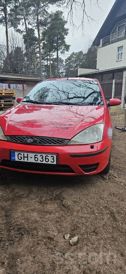 SS LV Ford Focus Cena 1 500 Pārdodu ford focus 1 6benzins Jauna