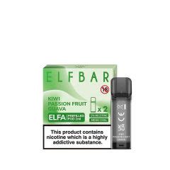 Elf Bar Elfa Raspberry Watermelon Prefilled 2ml Pods 20mg 2 Pack