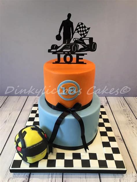 Mclaren Formula Cake Decorated Cake By Dinkylicious Cakesdecor