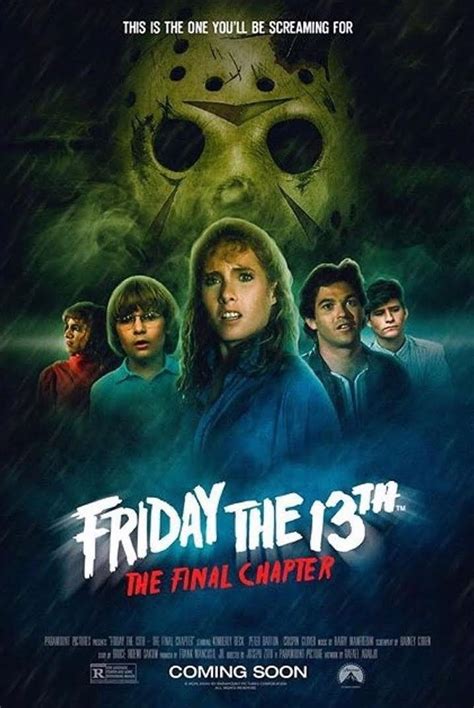 Friday The 13th Part Iv The Final Chapter Jason Horror Friday The