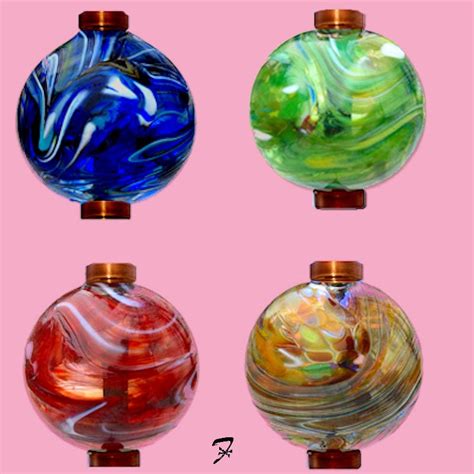 6 Swirl Glass Ball Ferro Weathervanes