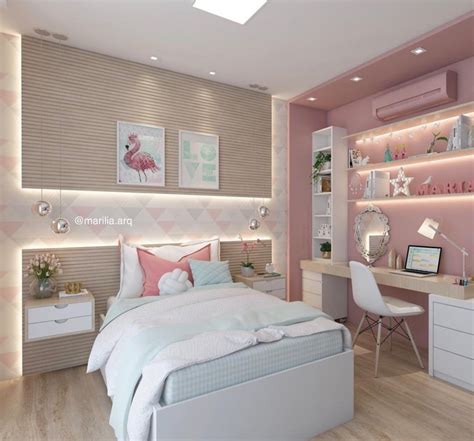 Quarto Jovem Feminino Inspire Se Projetos Incr Veis