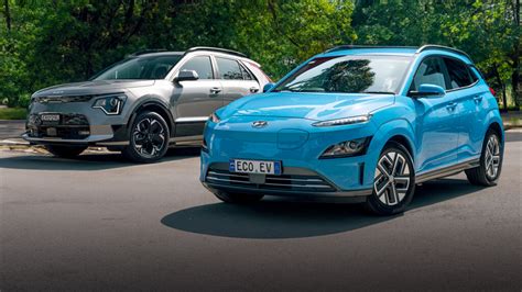 2023 Hyundai Kona EV vs Kia Niro EV comparison review