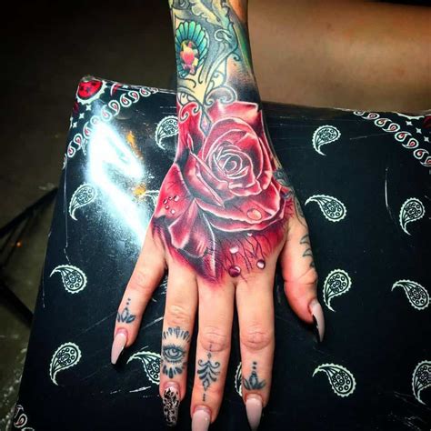 Top 101 Best Rose Hand Tattoo Ideas 2021 Inspiration Guide